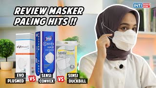 Review Masker 3D #1 : EvoPlus VS SENSI Convex VS SENSI Duckbill