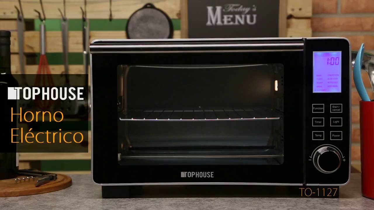Horno Electrico Top House - YouTube