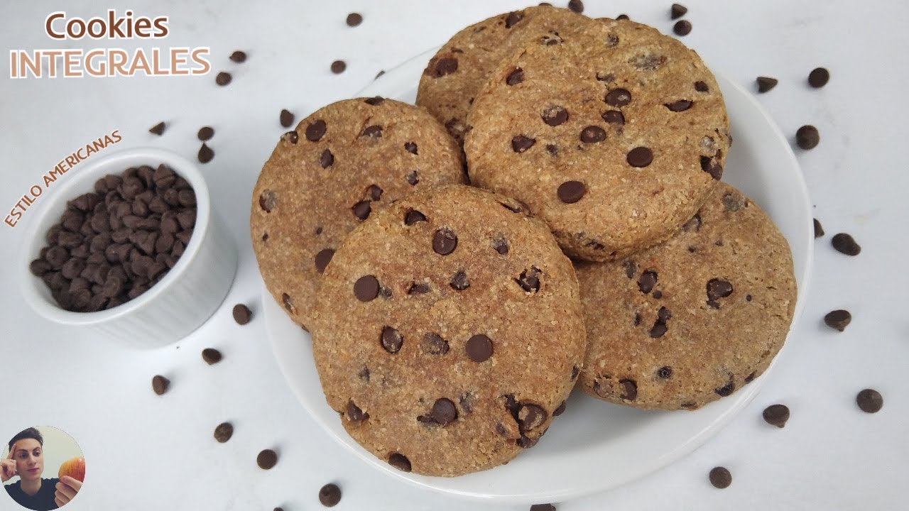 GALLETAS de AVENA y CHOCOLATE I en 15 minutos 🚀 I Receta Fácil✅
