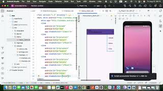 11. Menu in Android (Part 1)