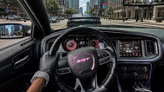DOWNTOWN ATLANTA IN A WIDEBODY HELLCAT... (POV)
