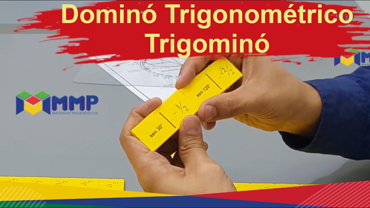 Dominó Trigonométrico (Jogo Trigominó) • MMP Materiais Pedagógicos