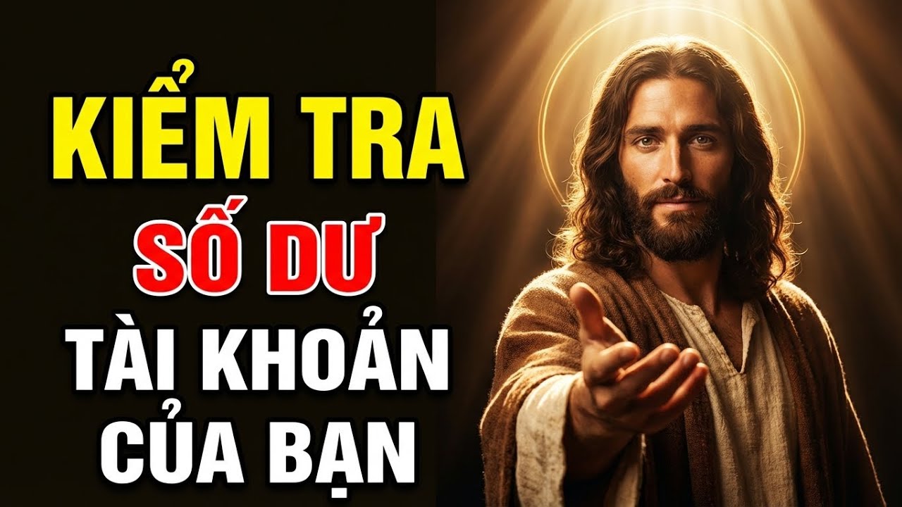 ✨ PHÉP LẠ ĐẾN 🙏 KIỂM TRA SỐ DƯ TÀI KHOẢN CỦA BẠN | Lời Chúa Hôm Nay 💖