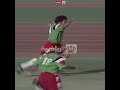 من أرشيف التلفزيون الأردني هدف لاعب الوحدات جهاد عبدالمنعم في مرمى الفيصلي