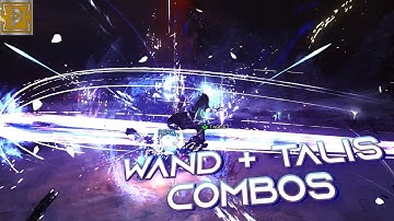 【PSO2NGS】Wand + Talis Combos