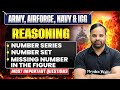 Number Series & Set, Missing Number in the Figure | Reasoning | Army, Airforce, Navy, ICG 2027