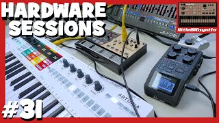 Hardware Session #31 | Arturia Keystep Pro, Roland SH-01a, JU-06, SE-02, and Korg Volca Drum
