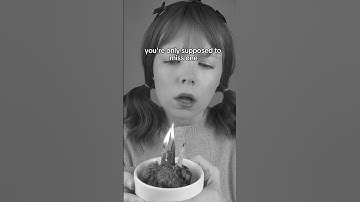 Trying to blow out the candles 😭😂 #BLOOPERS