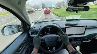 2026 Ford Maverick XLT AWD 2.0T POV Test Drive (Driving Impressions, Acceleration)