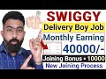 Swiggy Delivery Boy Job Apply Online | Swiggy Delivery Boy Salary 2025 | Delivery Boy Job
