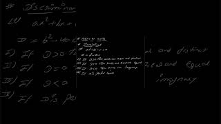 QUADRATIC EQUATION #nimcet #maths #jee #exam #cat #education #competitiveexams #ipmat #mca #bca