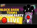 Live Stumble Guys Block Dash teams 🔥