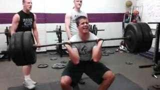 300lbs Hang Clean