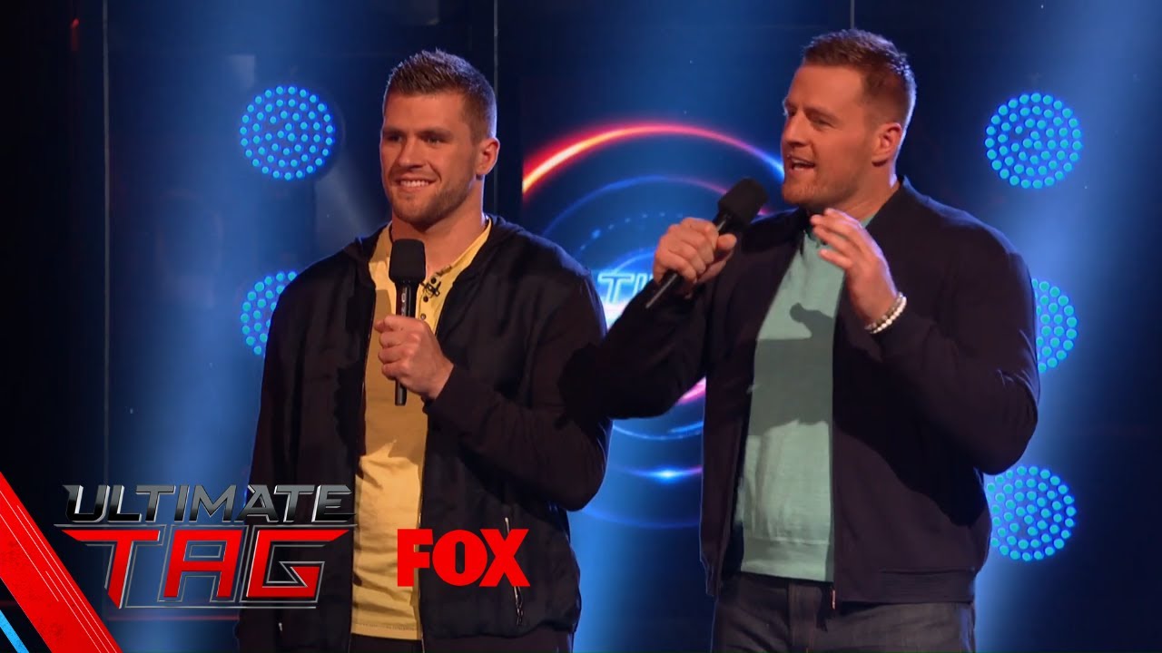 Ultimate Tag: NFL brothers JJ Watt, Derek Watt, TJ Watt host Fox show