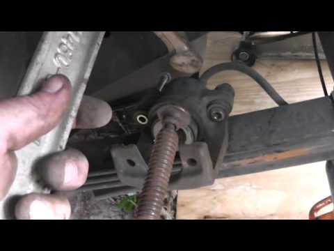 Changing brakes 2004 nissan titan