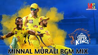 Chennai Super Kings | WhatsApp status | MINNAL MURALI TEASER Bgm Mix | Ipl2020 | MS creative studio