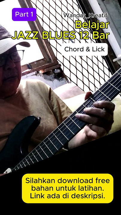 Belajar GITAR  JAZZ BLUES - part 1