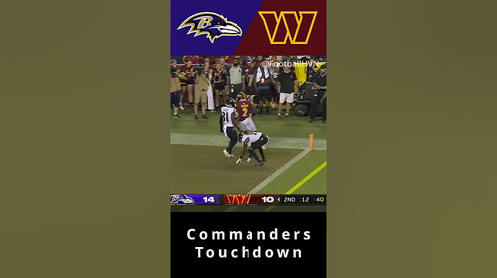 Baltimore Ravens vs Washington Commanders Preseason Week 2 Highlights 2023 🔥 #nfl #shorts