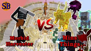 Morbid Harvester vs Mins Thing | Minecraft mob battle