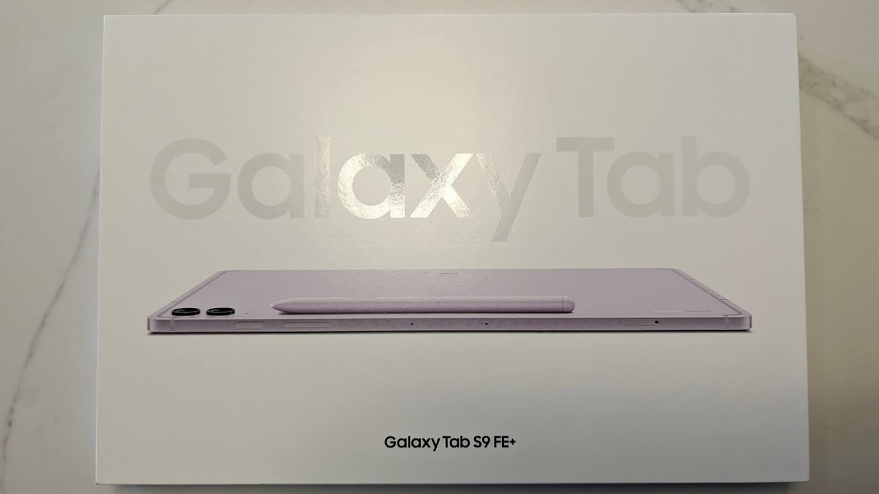 Unboxing the Galaxy Tab S9 FE and the bigger Tab S9 FE+: What's it all  about? - PhoneArena