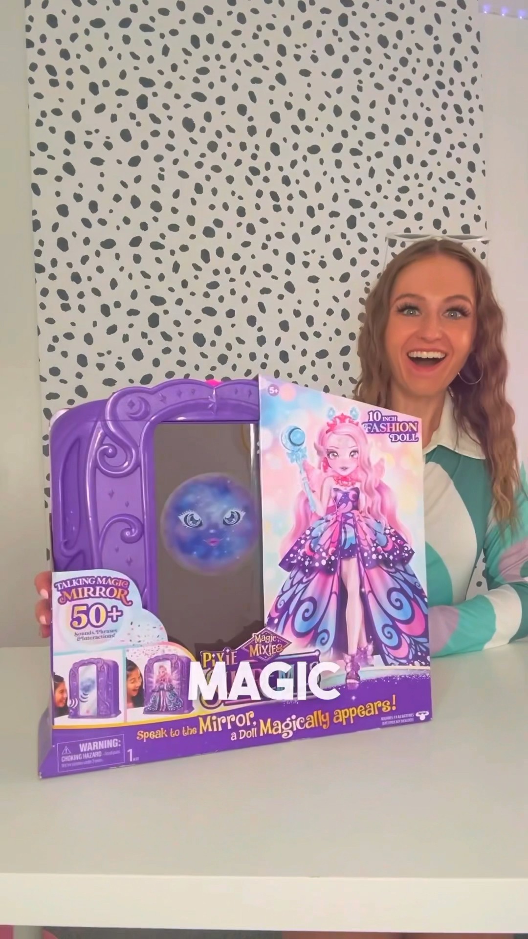 UNBOXING THE NEW MAGIC MIXIES PIXIES SUPREME *MAGIC MIRROR!*??✨(50+ LIGHTS AND SOUNDS!!?) AD #Shorts