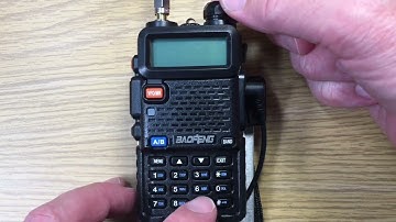 Baofeng UV-5R Firmware Version