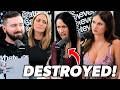 Brian SCHOOLS Liberal Who HATES Trump and Fact Checks Her on the Spot