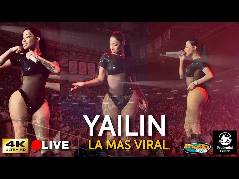 YAILIN THE MOST VIRAL Presentation MEGA BASH 2025 At The Prudential Center