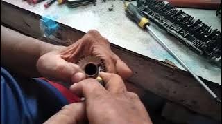 Brother DCP-L2540dw upper fuser roller replacement