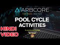 ARBCORE POOL CYCLE ACTIVITY EXPLAIN IN HINDI 