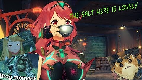 Xenoblade 2 fan reacts to the Pyra and Mythra reveal (Very cringeally)