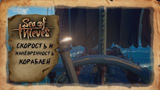 Sea of Thieves - Скорость и маневренность кораблей