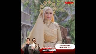 Siti Nordiana promo Menyantun kasih kat Hotfm 1 November 2022
