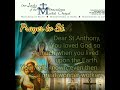 Prayer to St. Anthony