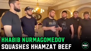 Khabib Nurmagomedov meets with Khamzat Chimaev: “We are tired of this nonsense” Resimi