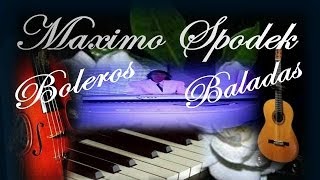 Video thumbnail of "CONTIGO EN LA DISTANCIA, BOLEROS ROMANTICOS EN PIANO Y ARREGLO INSTRUMENTAL"