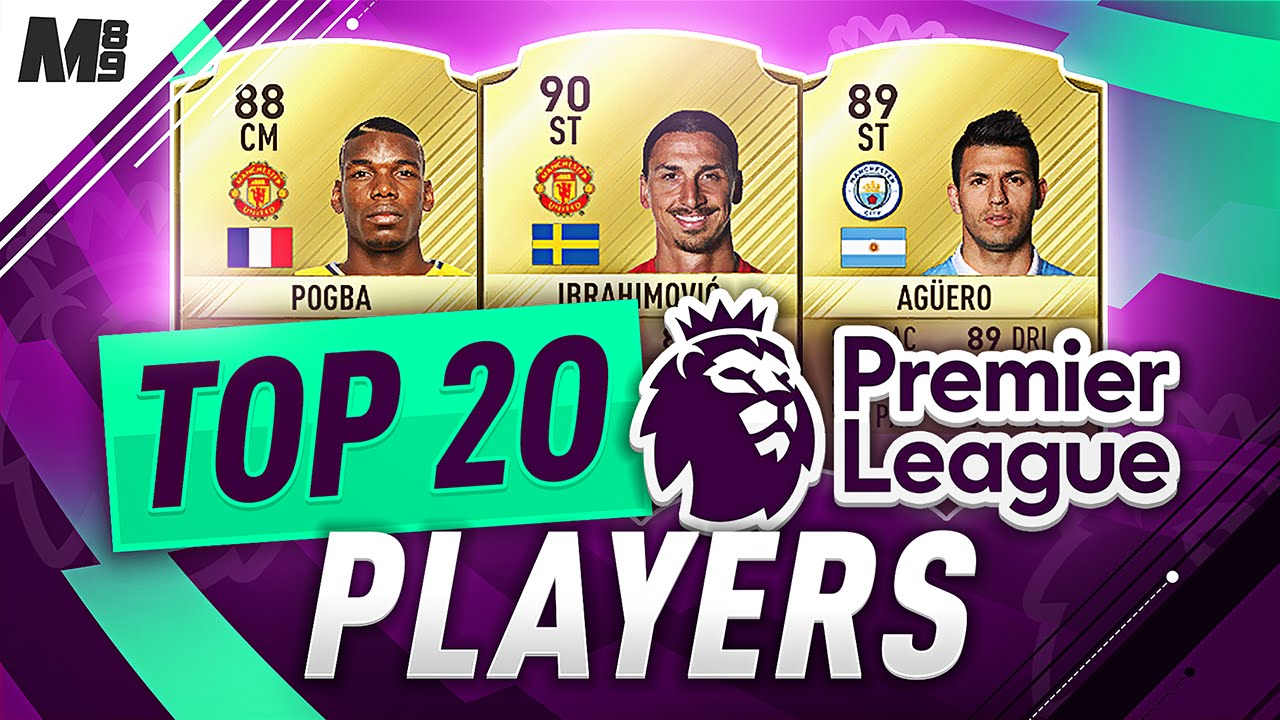 FIFA 17 TOP 20 EPL PLAYERS! w/ POGBA, COUTINHO, IBRA & MORE FIFA 17