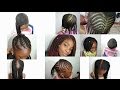 Cornrow Back Braid Hairstyles