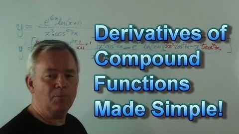Using a Combination of the Chain, Product and Quotient Rules