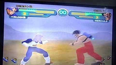 Dragon Ball Z Budokai(Gamecube)-Trunks vs Hercule II