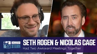 Seth Rogen Was Accused of Stealing a Character From Nicolas Cage