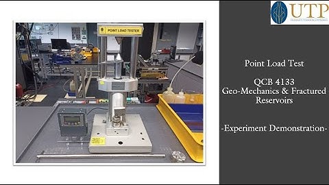 Determination of Point Load Test