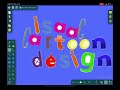 Spinning letters with algodoo  isaac cartoon design