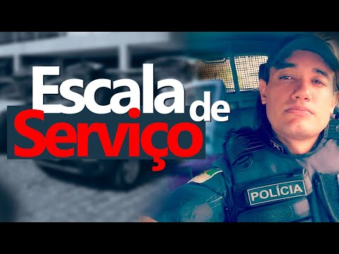 Como é a  Escala de Serviço Na policia militar | Andremissio Ferreira