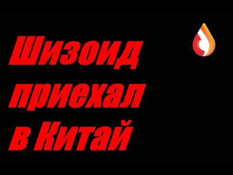 Шизоид приехал в Китай