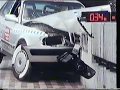 Audi 100 Auto Motor und Sport crash test safety comparison - 1992