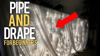 Pipe And Drape For Beginners - Event Rental Business