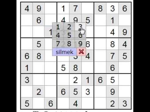 Sudoku Nasil Oynanir Cozme Teknikleri Nelerdir Youtube