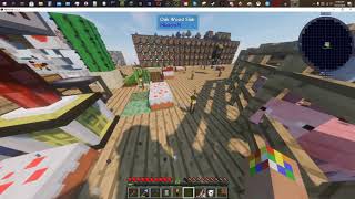 Minecraft Sky Factory 4 - Party Pickaxe Prank - Spawning random cakes