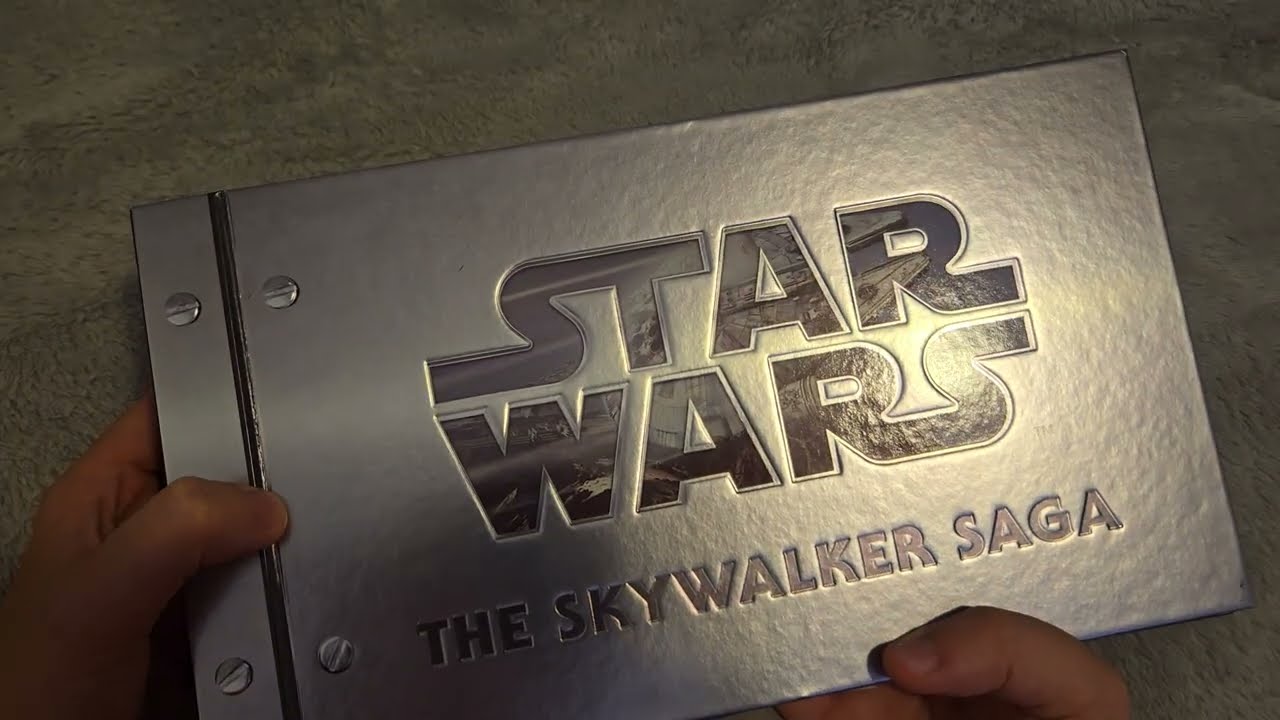 Star Wars - The Skywalker Saga 4K Blu-Ray Set Unboxing - YouTube